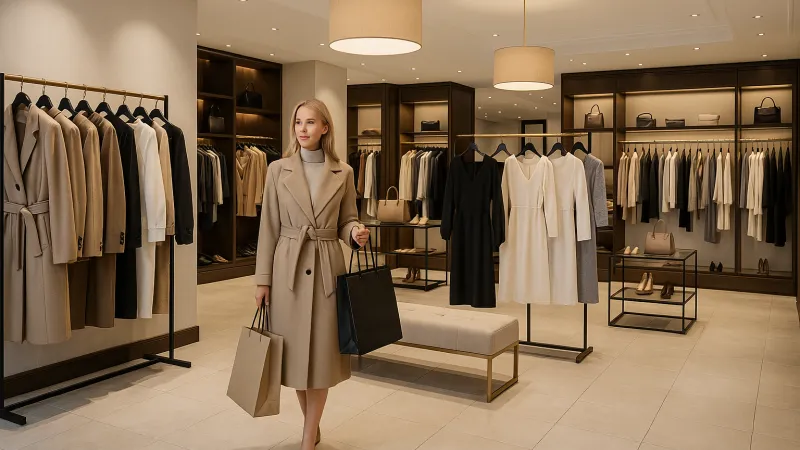 L'image représente la catégorie Shopping & Mode